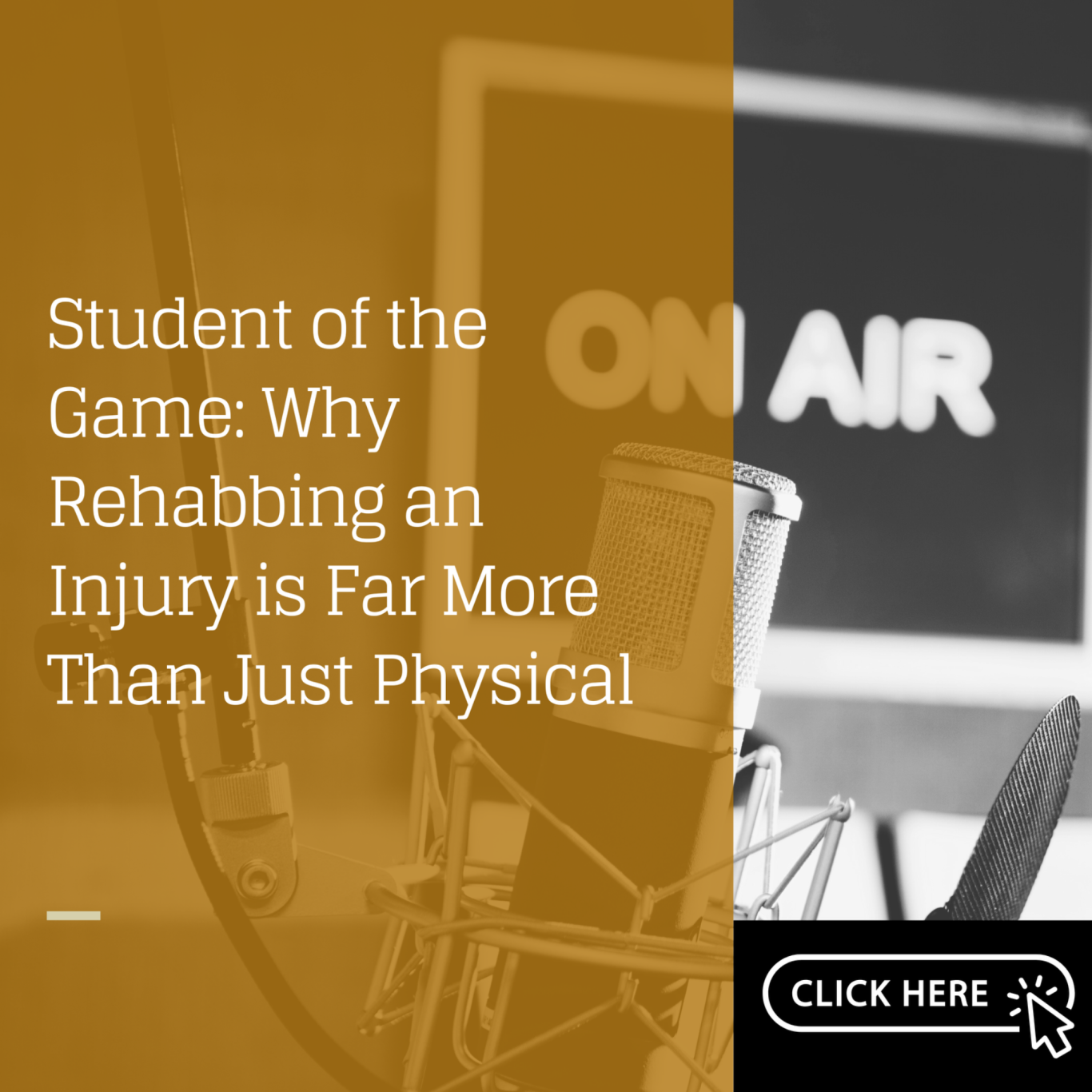 A Youtube video discussing psychology of sport injury by Student of The Game, featuring Dr. Monna Arvinen-Barrow