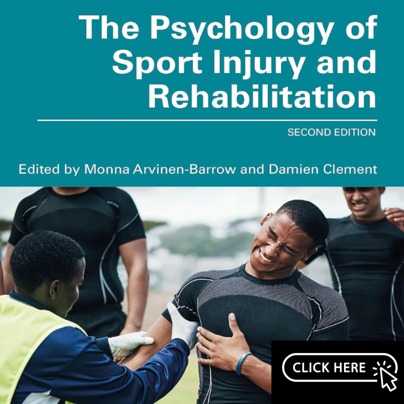Arvinen-Barrow, M., & Clement, D. (Eds.). (2024). The psychology of sport injury and rehabilitation (2nd ed.). Routledge. https:/